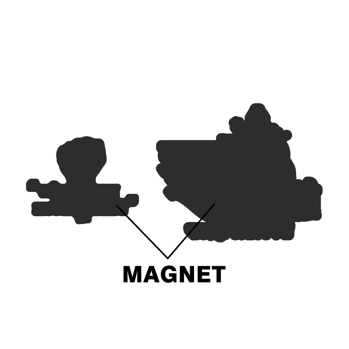 काम तो राम ही आएँगे + सही लड़ाई, असली जीत (Small Fist) | FRIDGE MAGNET