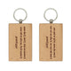 Wooden Keychains