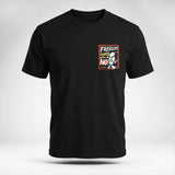 Freedom begins with a 'No' | Cotton T-Shirt for Men and Women with Acharya Prashant Quote (Black, Cotton)