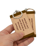 Gita Verse Wooden Keychains (Strips) - Pack of 2