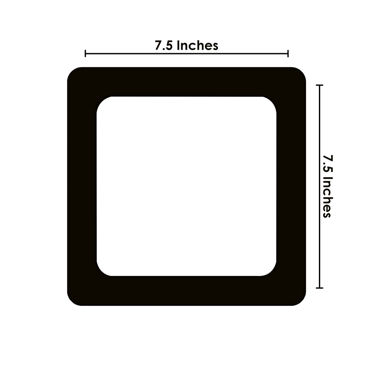 To respect time is to respect life. | SQUARE CLOCK (BLACK) - [Set of 3]