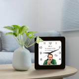 To respect time is to respect life. | SQUARE CLOCK (BLACK) - [Set of 3]