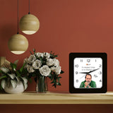 To respect time is to respect life. | SQUARE CLOCK (BLACK) - [Set of 3]