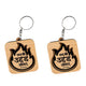 Wooden Keychains
