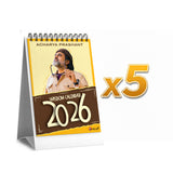 [Set of 5] Wisdom Calendar 2026 Featuring 24 Transformative Quotes by Acharya Prashant